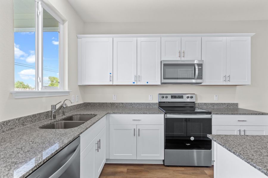 Kitchen with Abundant Cabinet Space