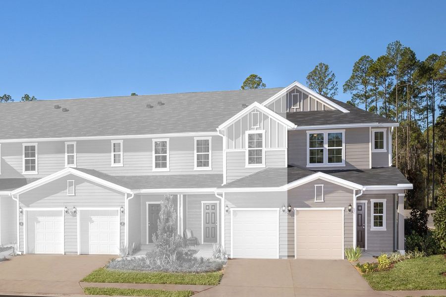 New construction Fourplex house Plan 1567 Modeled, 33 Silver Fern Drive, Saint Augustine, FL 32086 - photo