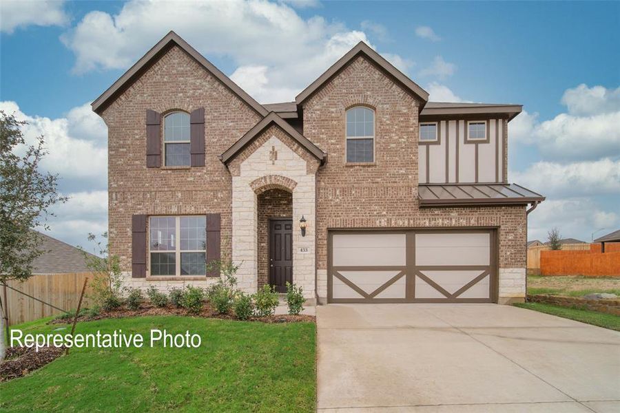 New construction Single-Family house 5044 Water Lily Lane, Fort Worth, TX 76036 Premier Series - Magnolia- photo