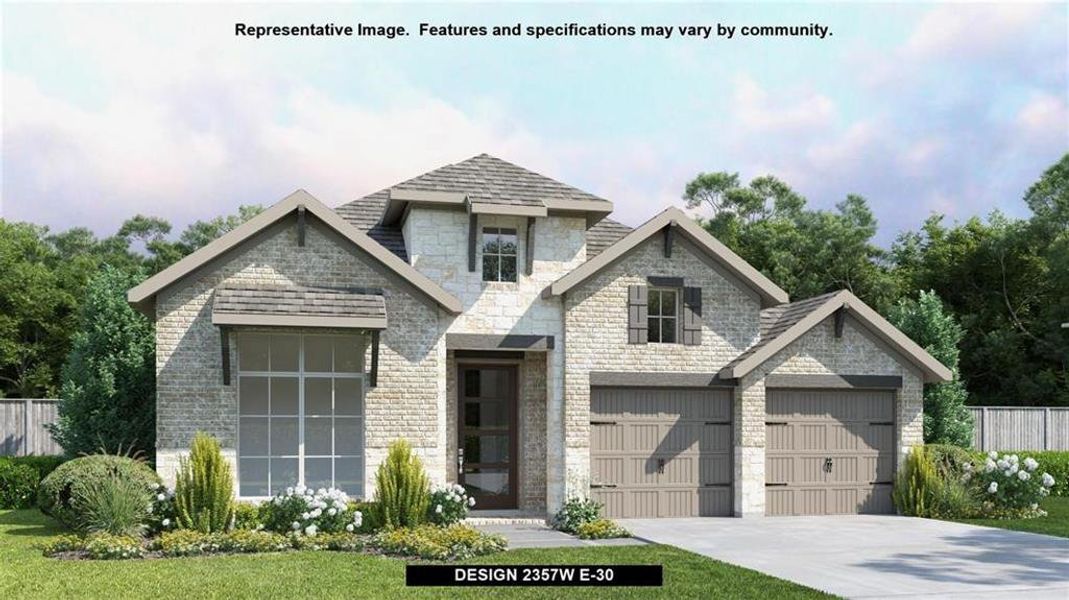 New construction Single-Family house 1293 Saffron Street, Haslet, TX 76052 Design 2357W- photo