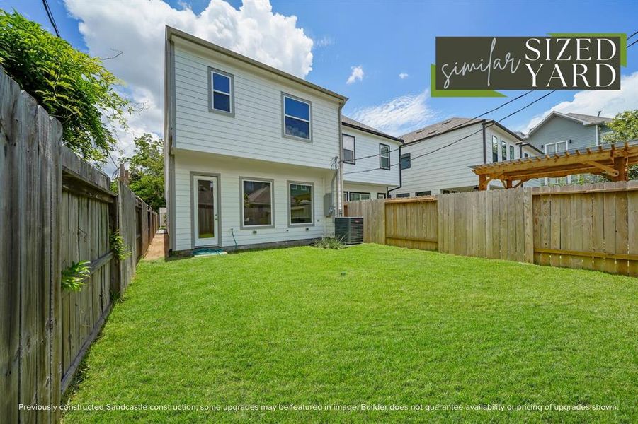 Relish in the expansive backyard on an oversized lot, ideal for hosting gatherings, gardening, or creating a play area.