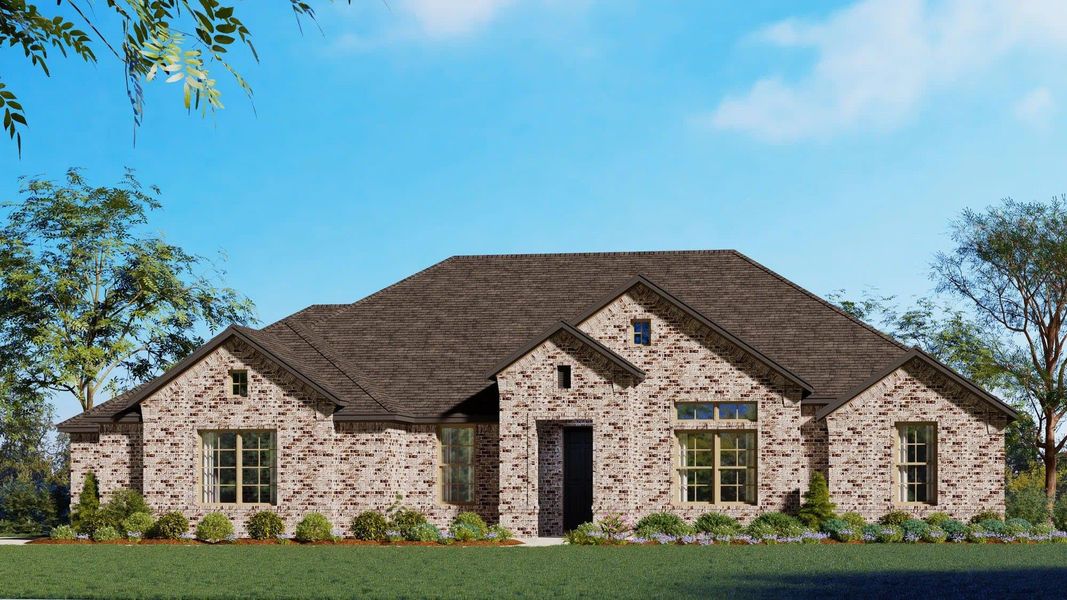 Elevation A | Concept 2623 at Hidden Creek Estates in Van Alstyne, TX by Landsea Homes