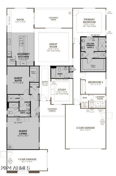 New construction Single-Family house 4825 W Stargazer Place, Laveen, AZ 85339 Pomona- photo