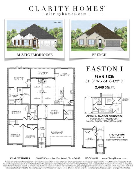 New construction Single-Family house Easton I, East Furlong, Willow Park, TX 76087 - photo