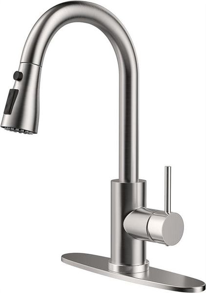 Brushed nickel hardware follows the commitment to light - and light colors - opening up spaces even more.