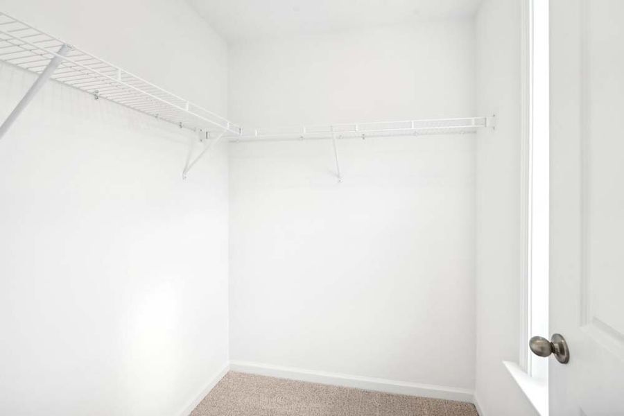 Bedroom Three Walk-in Closet