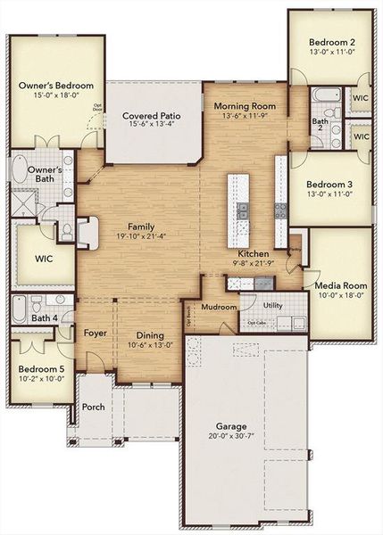 4109 Park Glen AveFloorplan