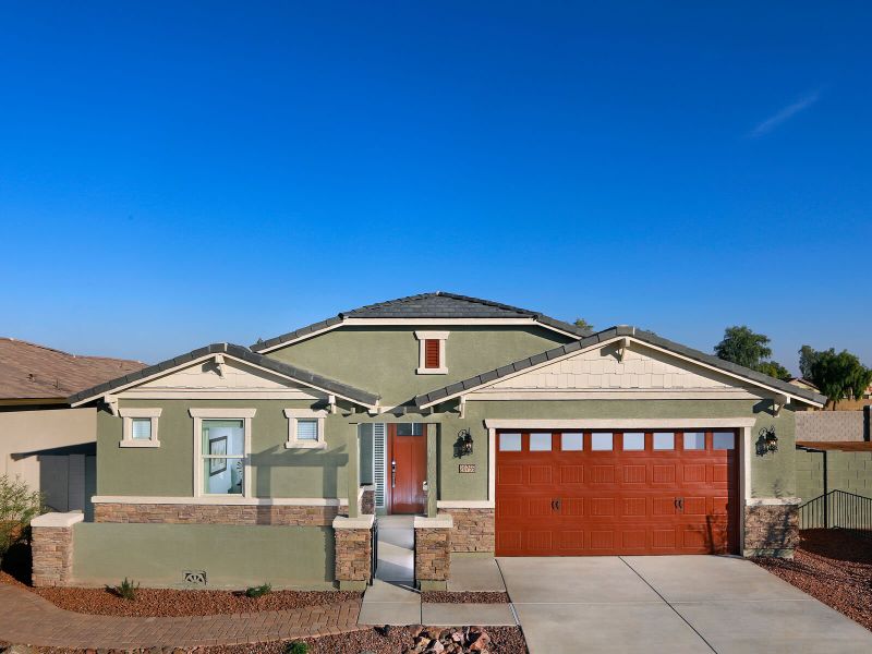 New construction Single-Family house Bailey, 314 S San Marino Loop, Casa Grande, AZ 85194 - photo