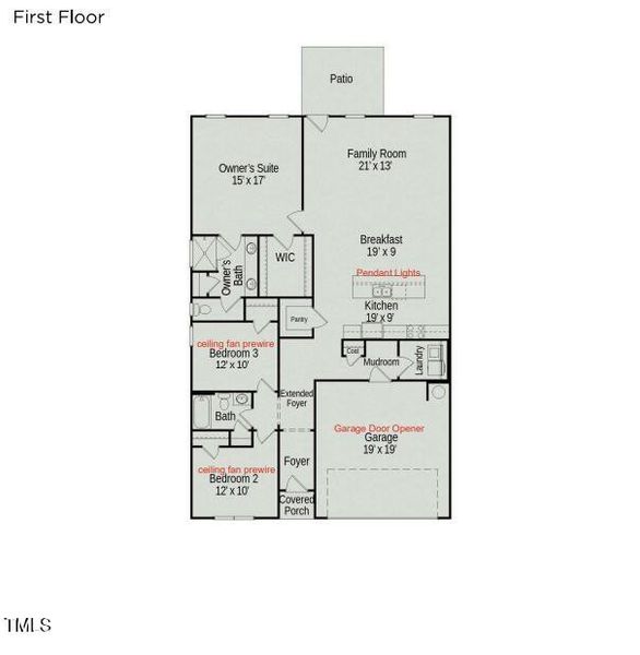 Chamblee lot 12 layout