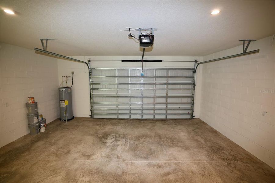 Garage with Smart Garage Door Opener