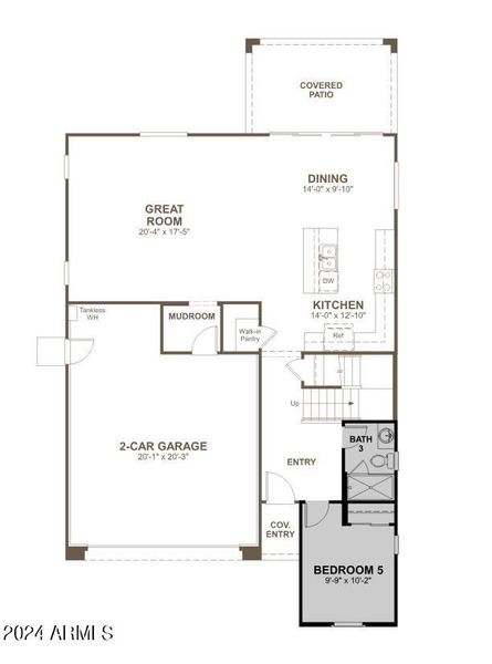 Lot 9 Floorplan 1st level