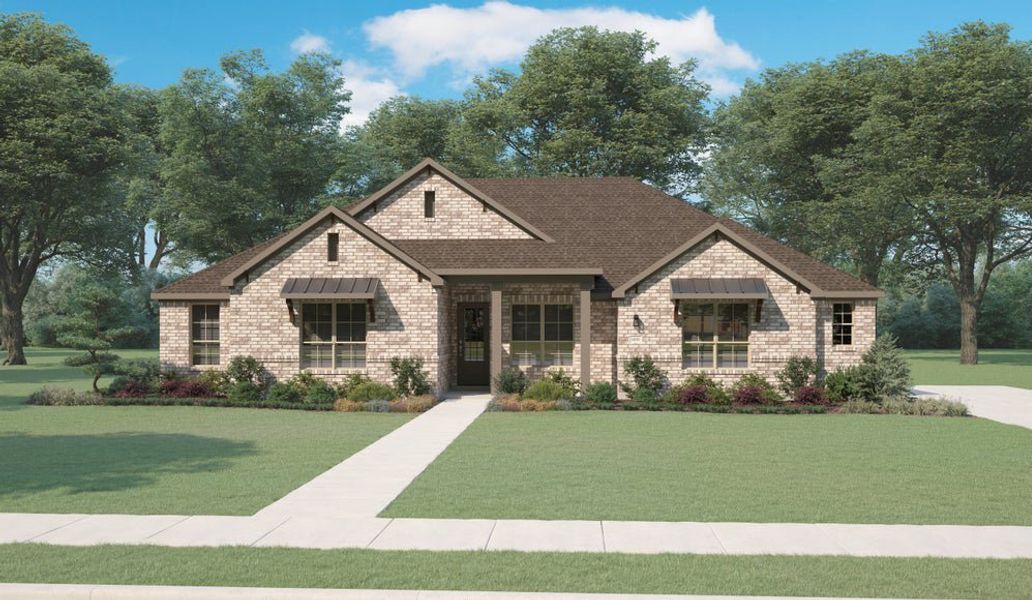 New construction Single-Family house Verona, 120 Rancher Trail, Waxahachie, TX 75165 - photo