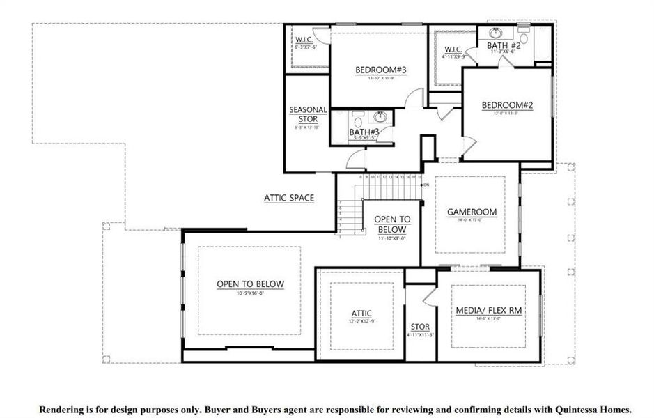 Artist Rendering of 2nd Floor.