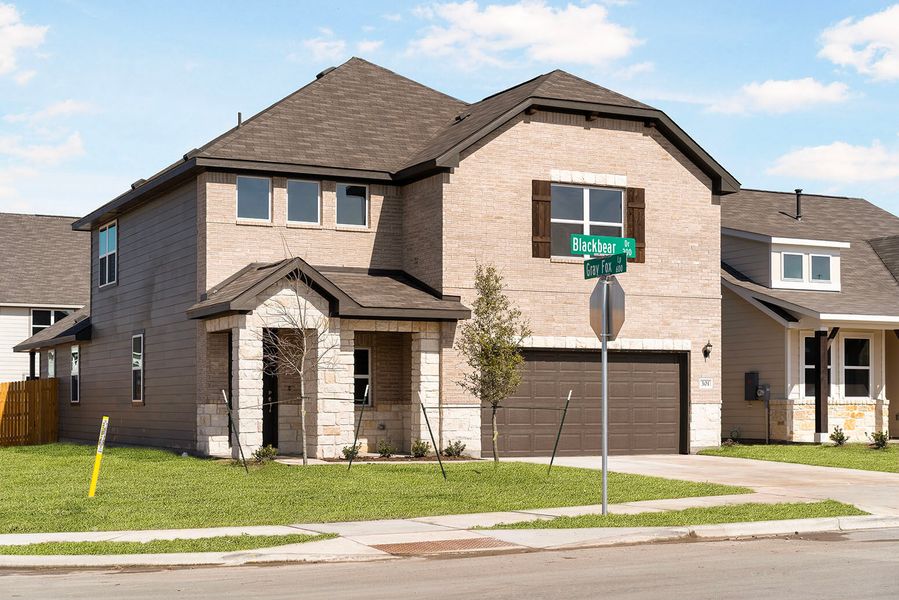 New construction Single-Family house Knox, 2104 Little Snake Way, Georgetown, TX 78628 - photo