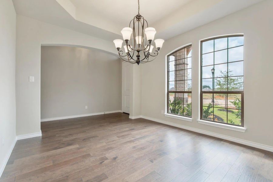 Dining Room | Concept 2671 at Oak Hills in Burleson, TX by Landsea Homes