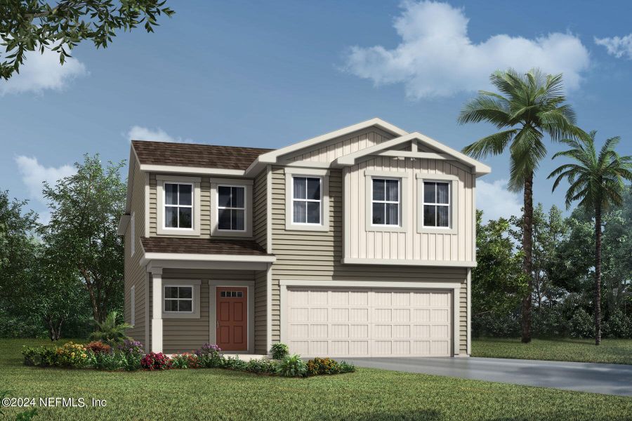 New construction Single-Family house 12932 Holsinger Boulevard, Jacksonville, FL 32256 - photo