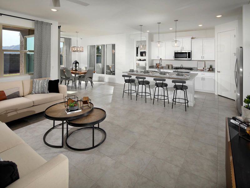 Bring everyone together in this open-concept space.