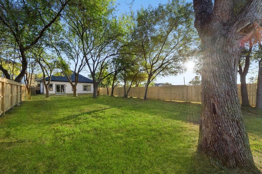 If you weren’t sold on this house yet, this backyard will surely do the trick! Mature trees offering plenty of shade and no back neighbors!