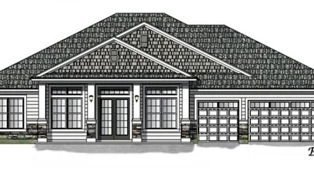 New construction Single-Family house Plan 2782, 49 Courtney Oaks Drive, Saint Augustine, FL 32092 - photo