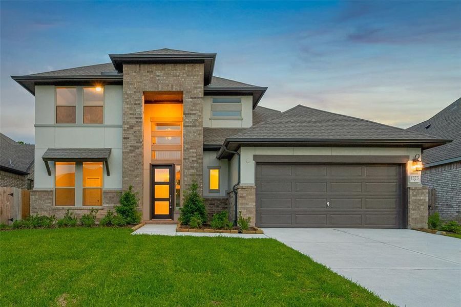 Welcome to your dream home in the picturesque Mandola Farms community of Richmond, Texas! This BRAND NEW, NEVER LIVED IN 4-bedroom, 3.5-bathroom Coventry Homes "Collin Plan" masterpiece awaits your personal touch.