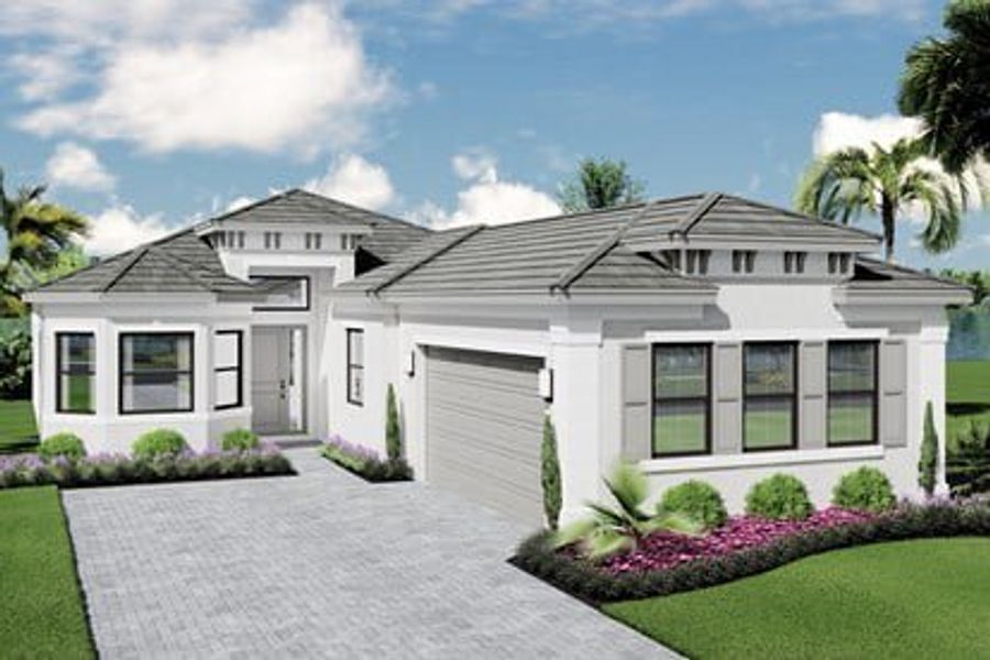 New construction Single-Family house 9797 Turning Bluff Ln, Boynton Beach, FL 33473 VIENNA- photo