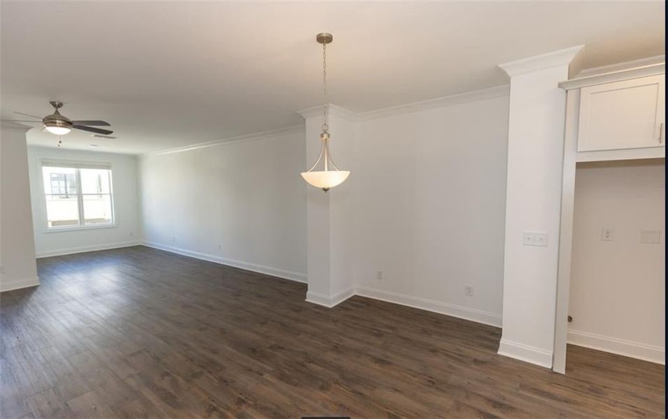 Gorgeous floors, and ample space will be found in this home. Picture NOT of actual home, but a representation of a previously built TPG property.