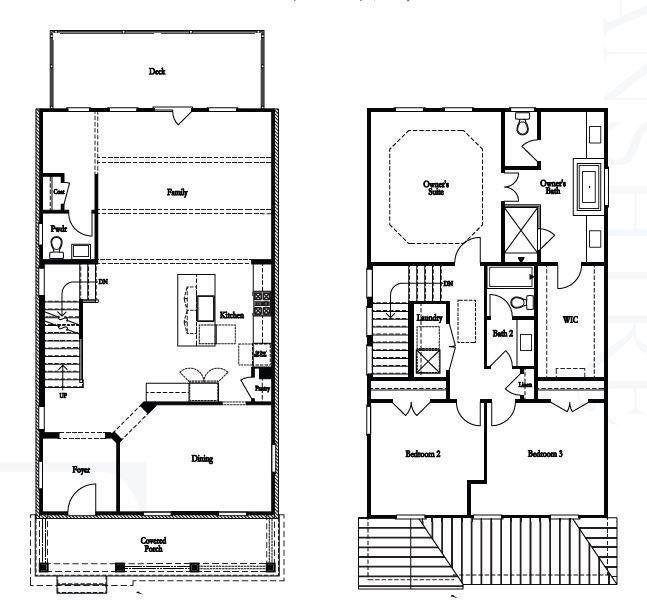 First floor and 2nd floor layout