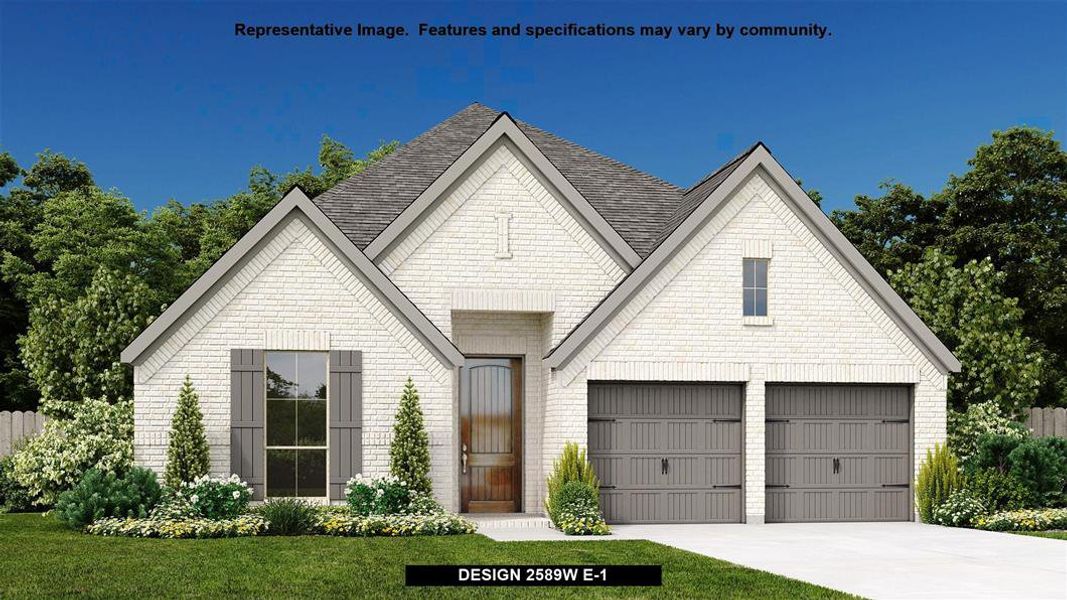 New construction Single-Family house Design 2589W, 5435 Violet Ridge Drive, Richmond, TX 77469 - photo