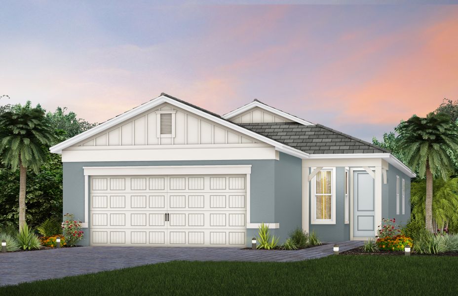 New construction Single-Family house Compass, 8371 Beagle Terrace, Vero Beach, FL 32967 - photo