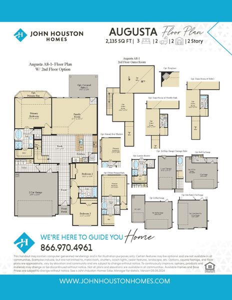 Augusta A8-1 Floor Plan