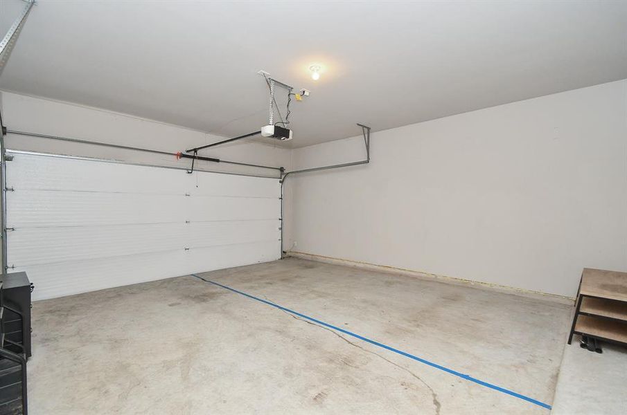 2 car garage with remotes