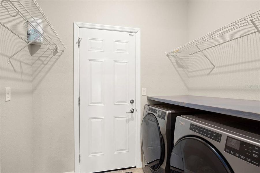 Interior Laundry.