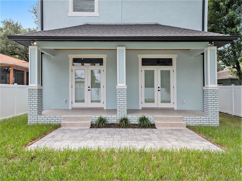 Rear Porch