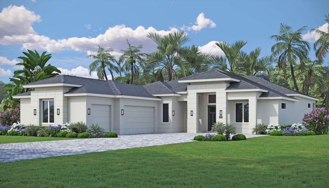 New construction Single-Family house Somerset Guest, 5730 Palmetto Preserve Rd, Vero Beach, FL 32967 - photo