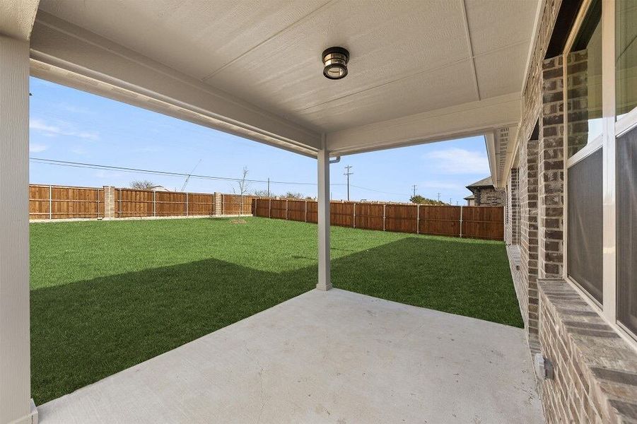 Covered Patio