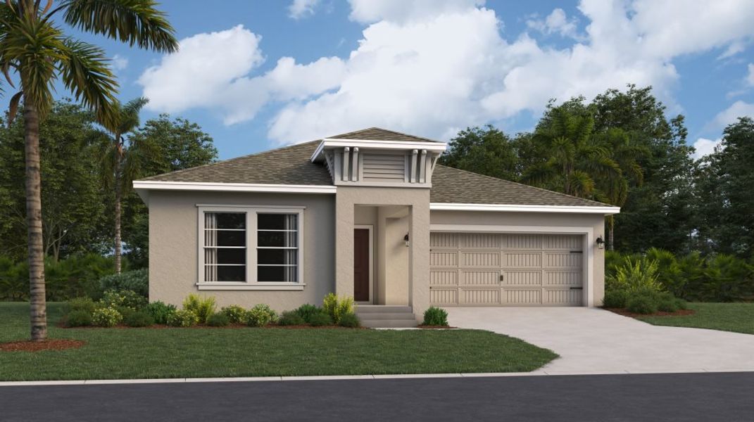 New construction Single-Family house 4921 Worchester Drive, Kissimmee, FL 34746 Hartford- photo