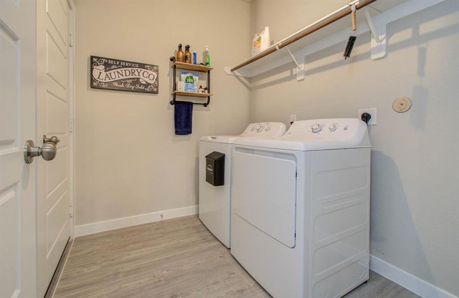 Spacious Laundry Room