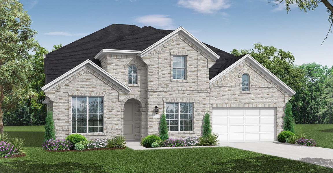 New construction Single-Family house Humble (3765-DM-50), Ben-Bert Road, Fort Worth, TX 76177 - photo