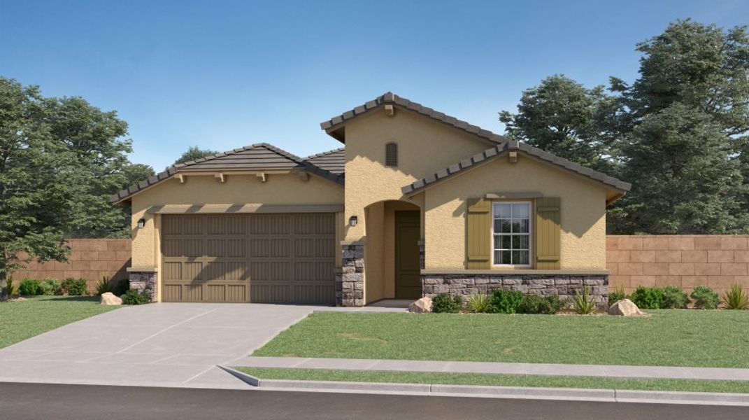 New construction Single-Family house 8042 E Pratt Ave, Mesa, AZ 85212 Revolution- photo
