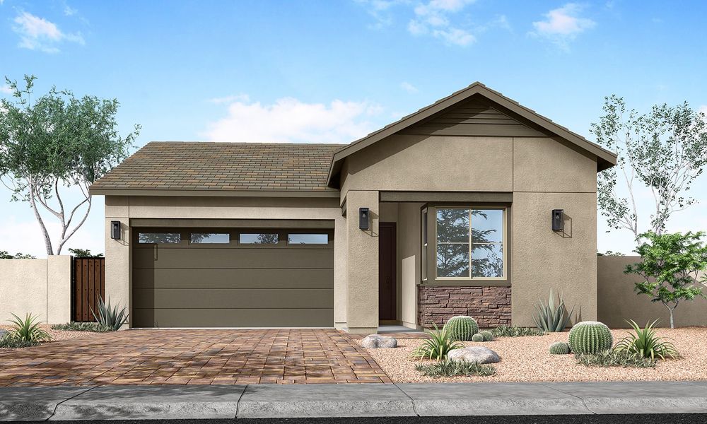 New construction Single-Family house Granite Plan 3505, 1434 East Coconino Way, Gilbert, AZ 85298 - photo