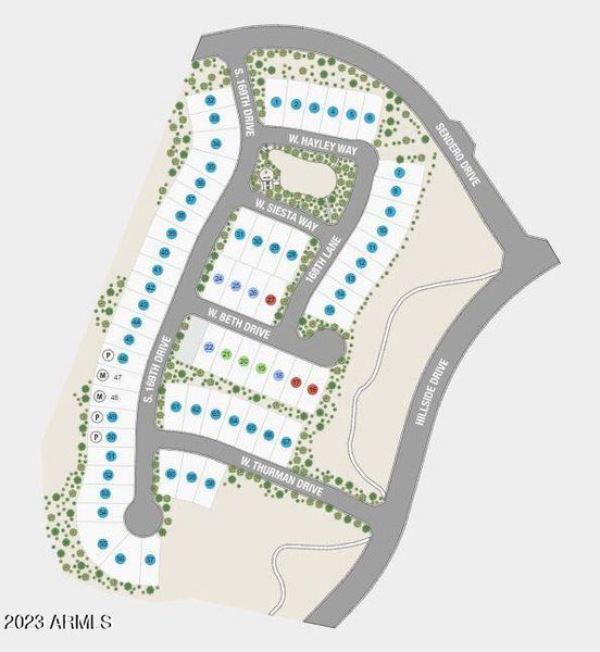 Site Map-Lucero Discovery