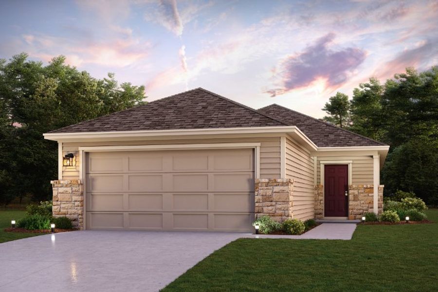 New construction Single-Family house 9890 Forestier Grn, San Antonio, TX 78221 Tadmor - 1343- photo