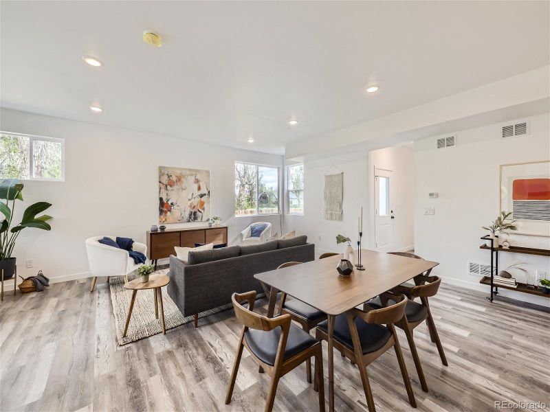 Dining Room/Living Room