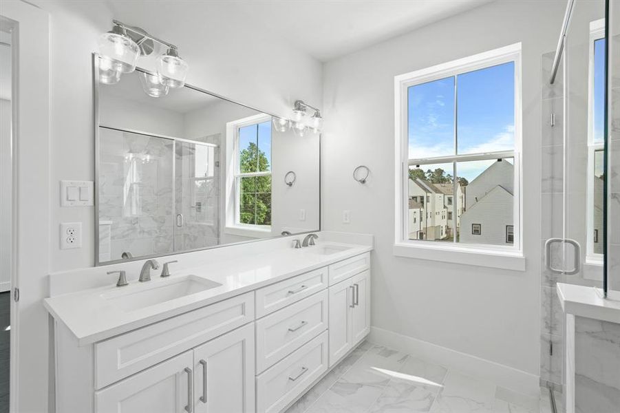 Model Home Not Staged - Primary Bath