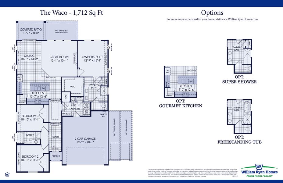 New home construction Dallas - William Ryan Homes - for sale