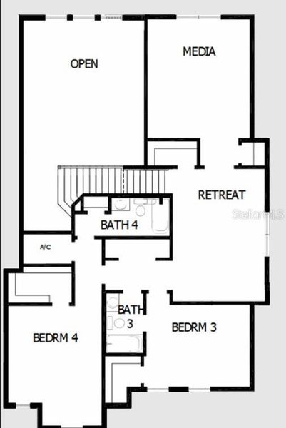 Floor Plan Second Floor