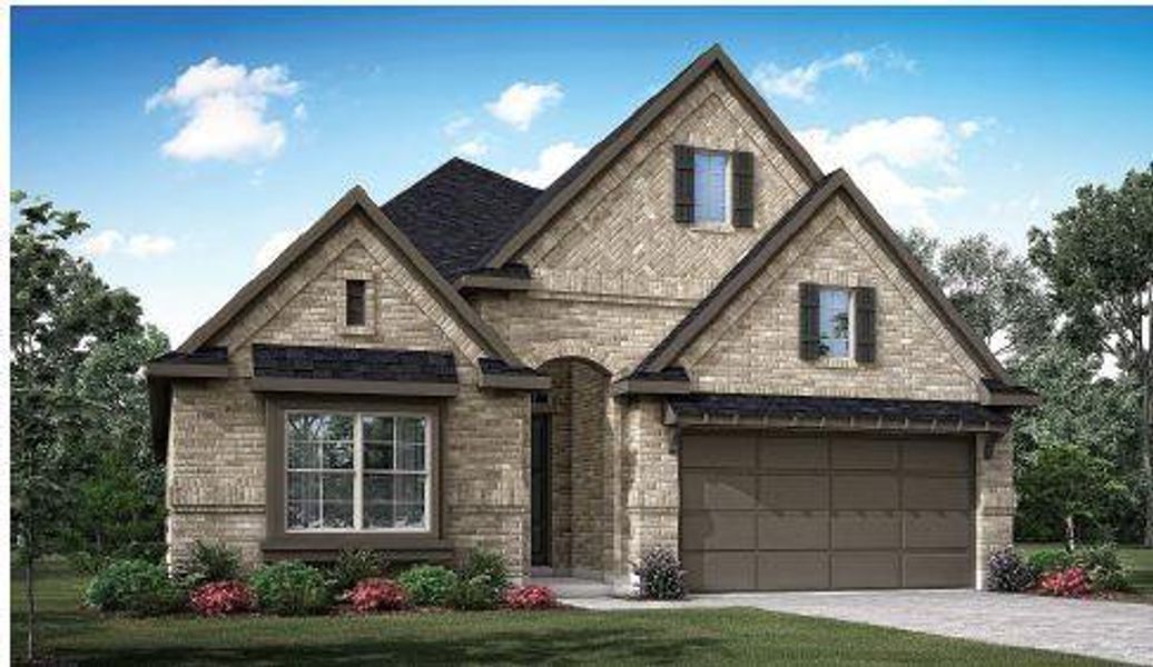 New construction Single-Family house 21811 Gateway Arch Drive, Porter, TX 77365 Umbria- photo
