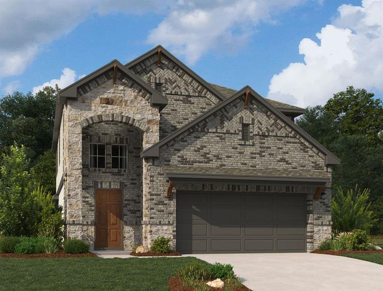 Welcome home to 12863 Lime Stone Lane located in the community of Stonebrooke zoned to Conroe ISD.