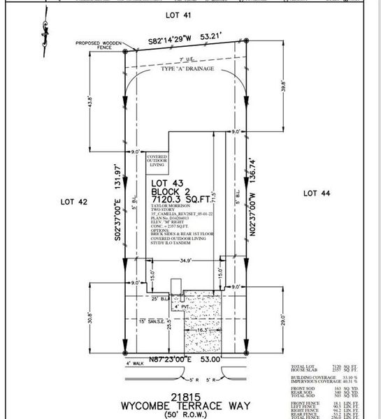 plot plan