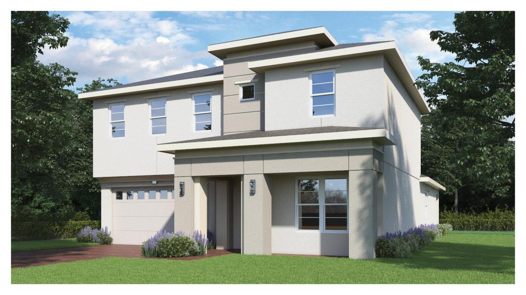 New construction Single-Family house Tarpon II, 2856 Willowseed Lane, Saint Cloud, FL 34772 - photo